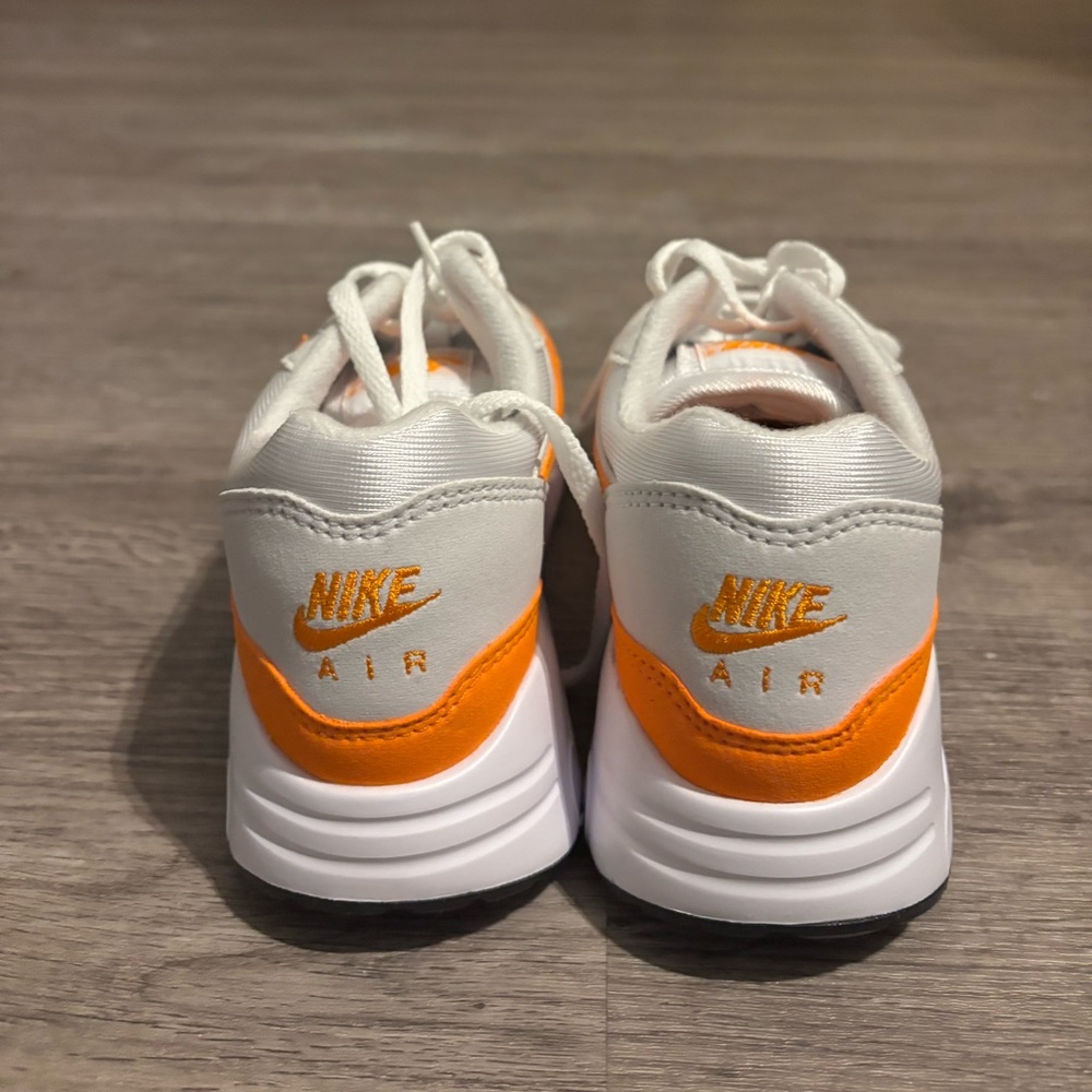 Nike Air Max 1 86’ OG Big Bubble Golf Shoe - Orange White and Gray - Picture 4 of 6